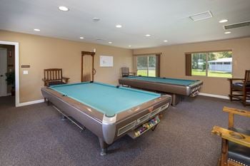 Billiards room